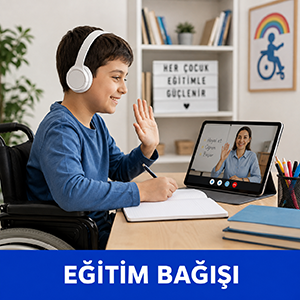 Engelliler için eğitim bağışı